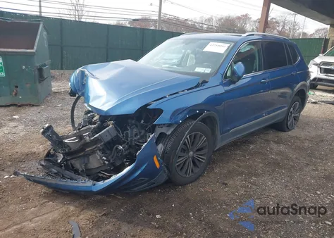 2018 Volkswagen Tiguan 2.0T Se/2.0T Sel из США, поврежденный, VIN 3VV2B7AX7JM185817